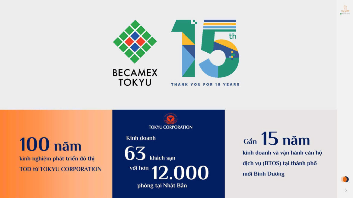 Chủ Đầu Tư BECAMEX TOKYU là ai? Chuyên về lĩnh vực nào?